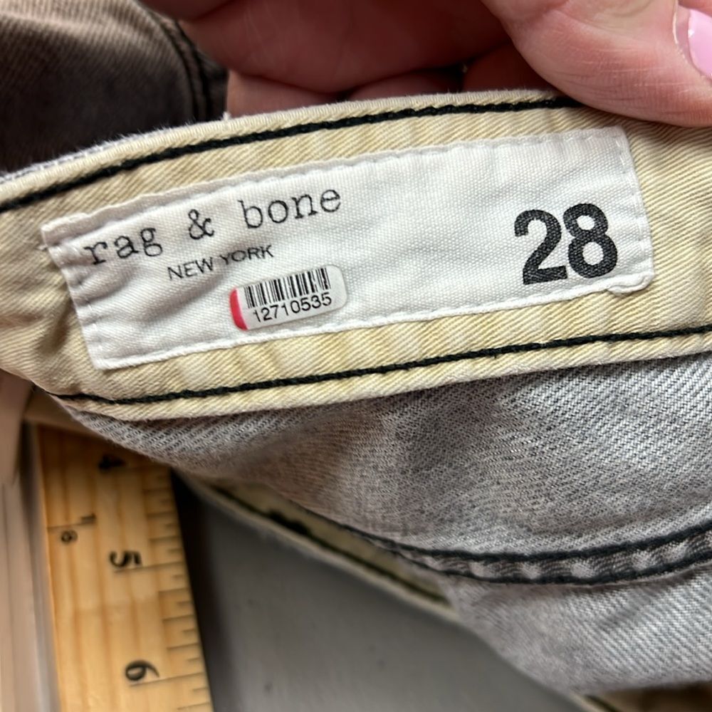 Rag and Bone Maya High-rise ankle straight jeans size 28 GUC - Picture 10 of 14